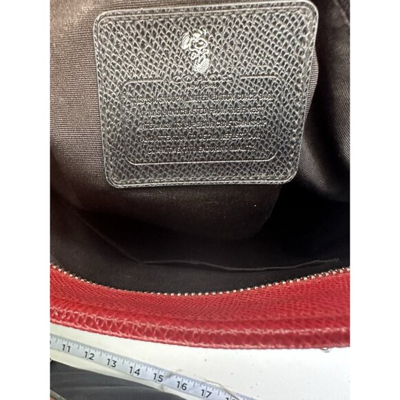 DAMAGED - COACH Snoopy Red Tote Bag F37273 Red - Picture 7 of 9